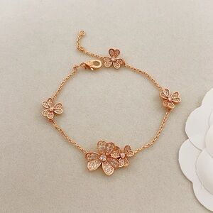 Van Cleef & Arpels Double Flower Bracelet